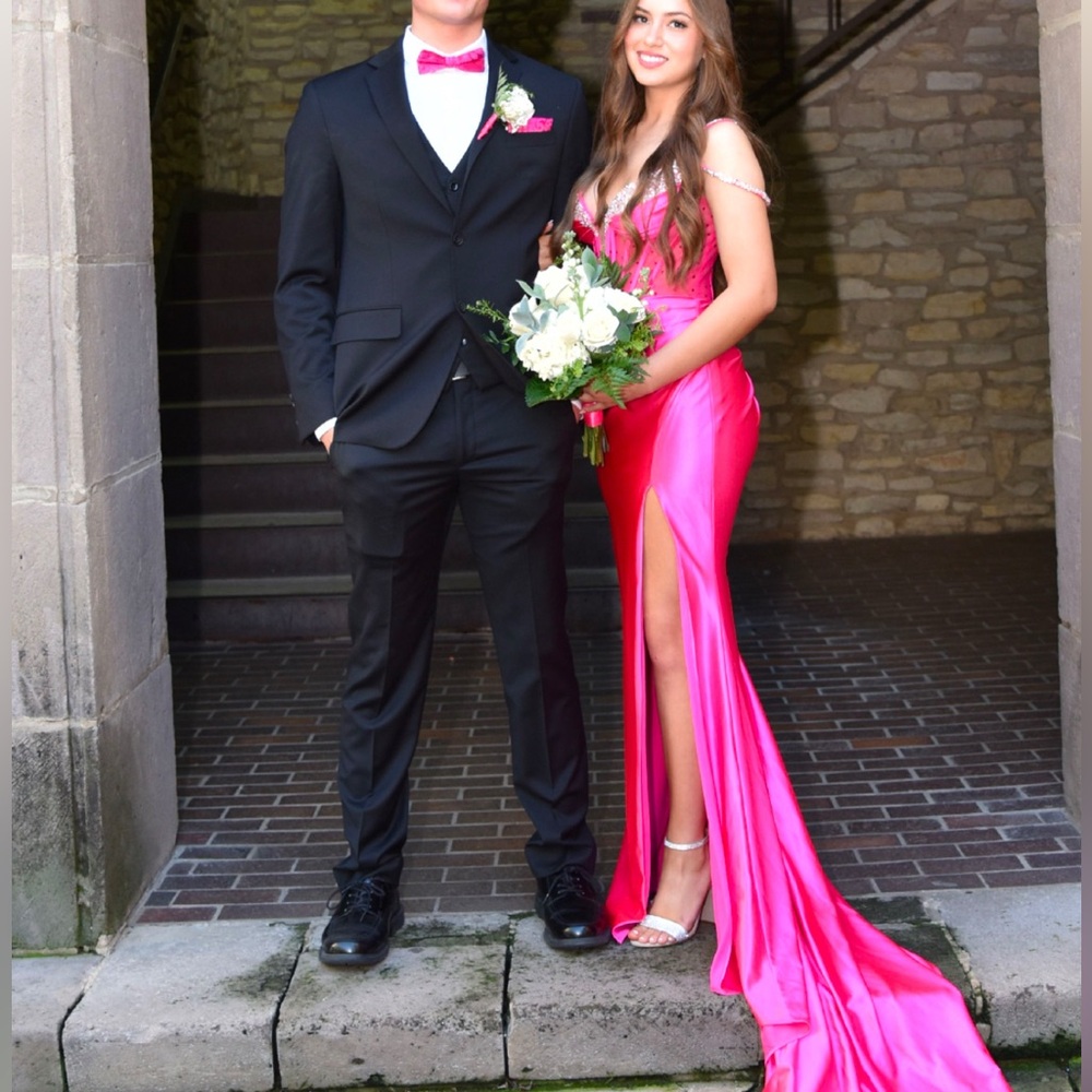 Hot Pink prom/ banquet dress